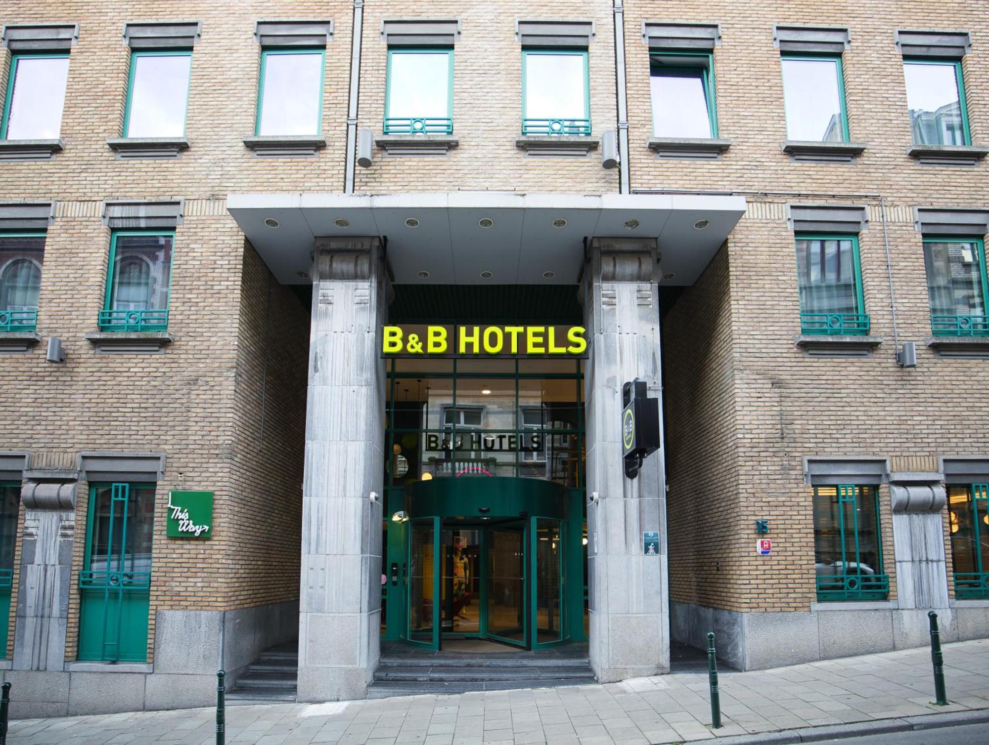 B&B Hotel Brussels Centre Louise Exterior photo